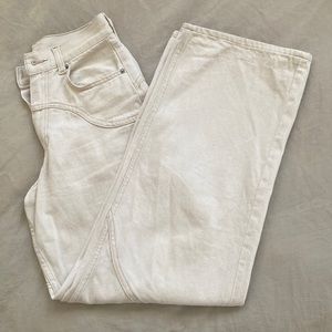 H&M Women's Wide Leg Carpenter Jeans Size US 4